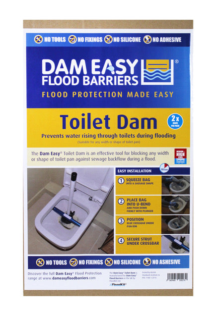 Dam Easy® Toilet Dam